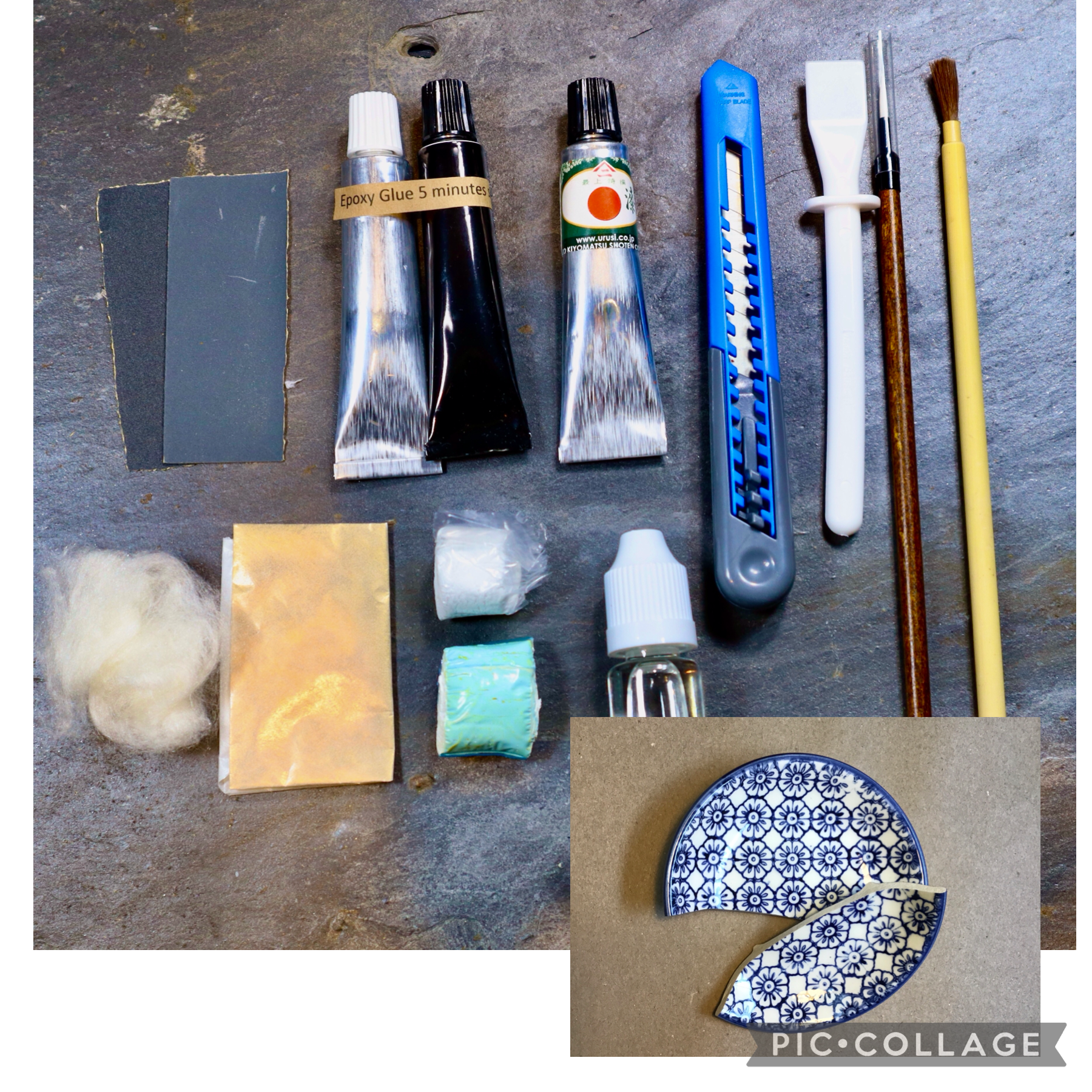 Kintsugi Kit DIY Japanese Repair Starter Kits 